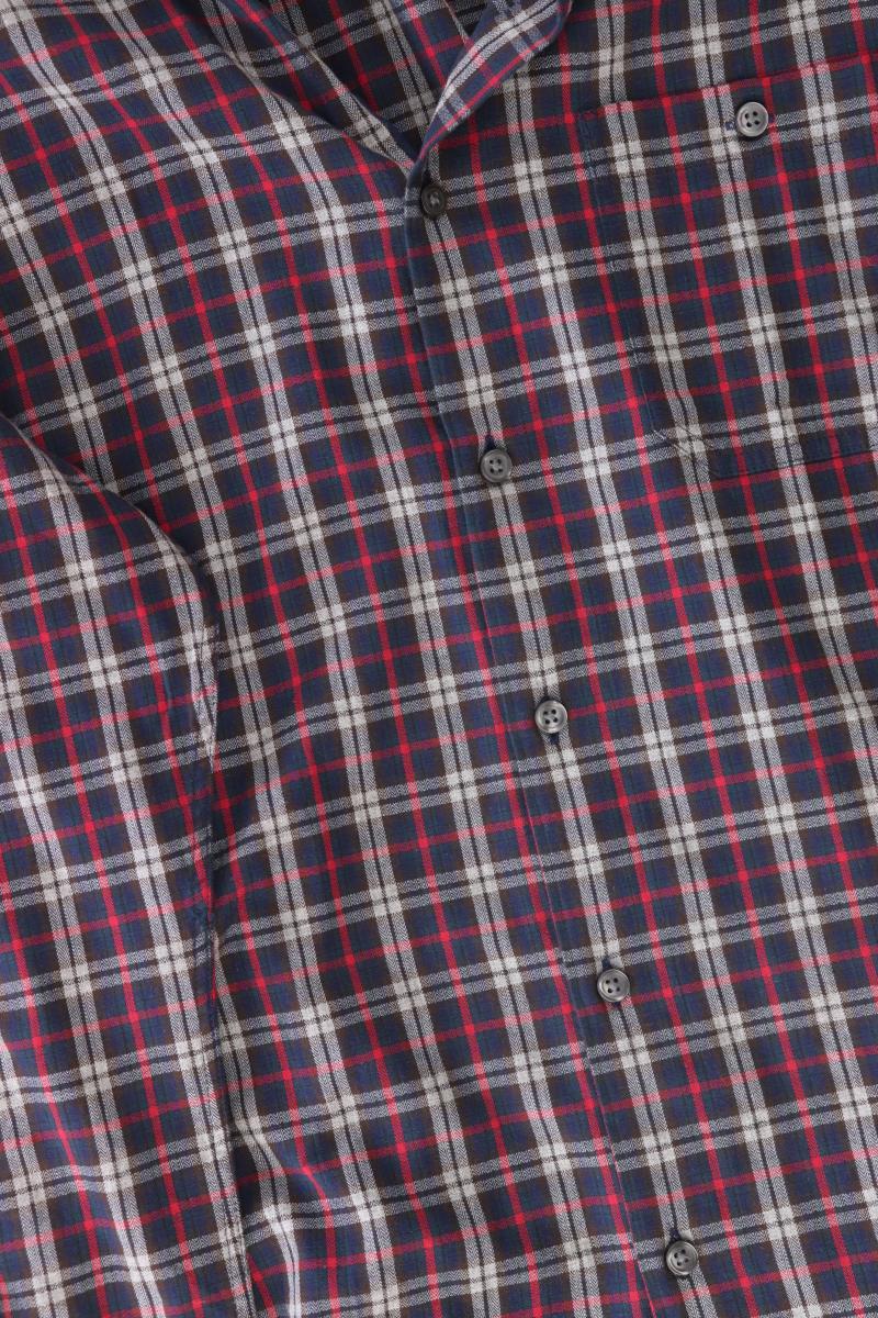 Esprit Karohemd für Herren Gr. L kariert Langarm mehrfarbig aus Baumwolle