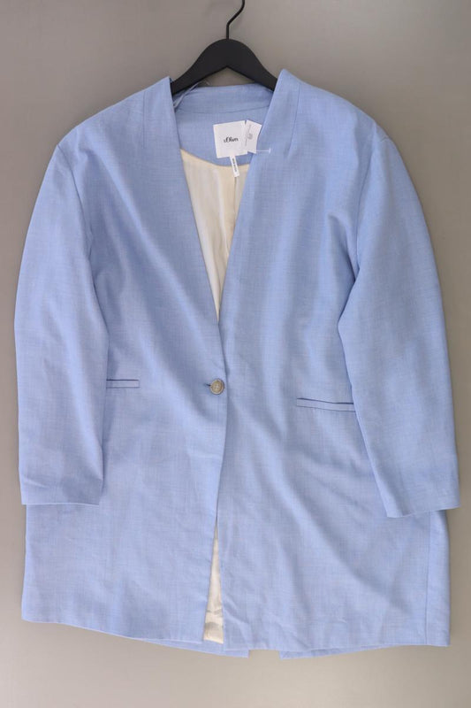 s.Oliver Longblazer Gr. 44 blau aus Polyester