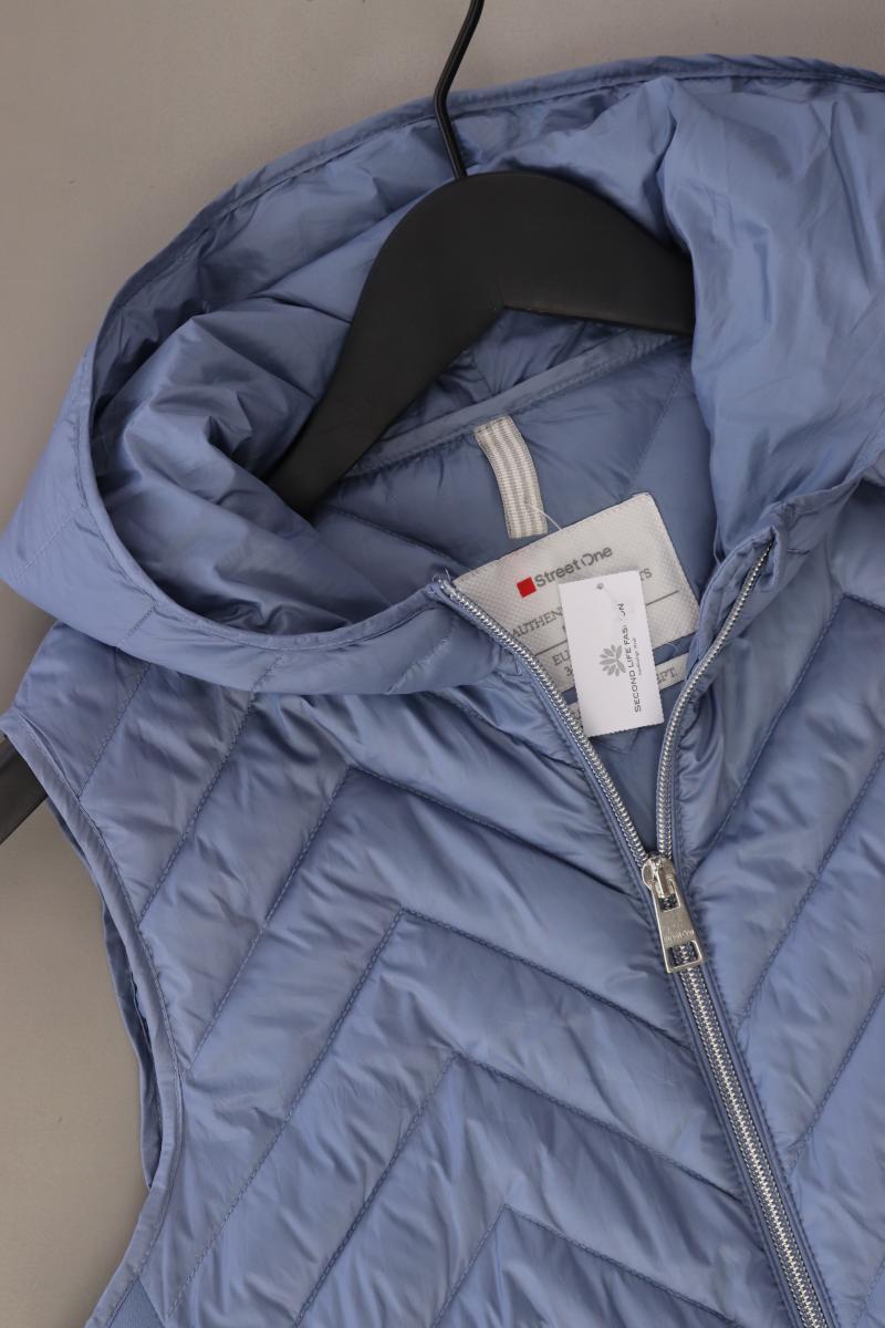 Street One Steppweste Gr. 38 blau aus Polyester