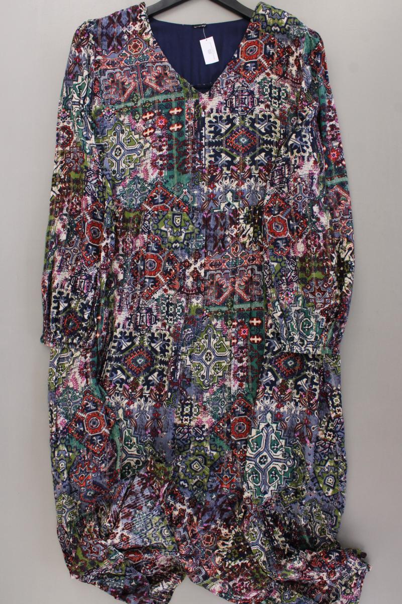 Langarmkleid Gr. 46 mehrfarbig