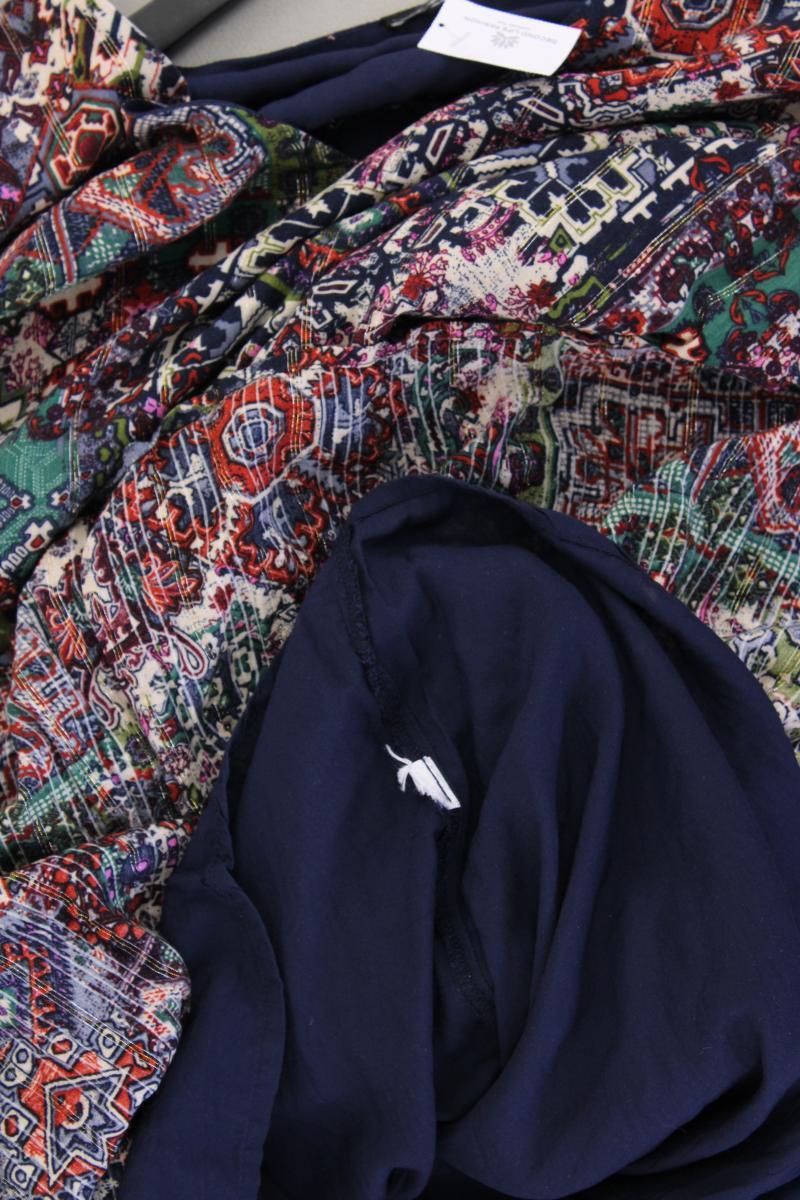 Langarmkleid Gr. 46 mehrfarbig