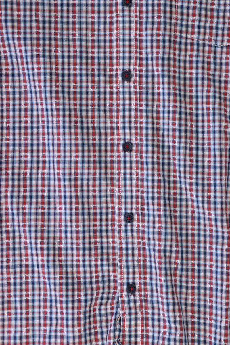 Casa Moda Karohemd für Herren Gr. L kariert Kurzarm mehrfarbig aus Baumwolle