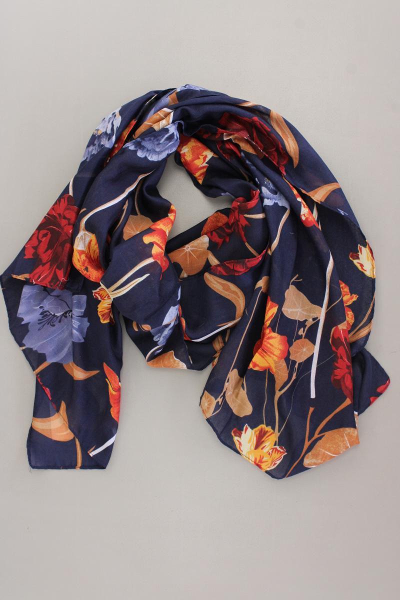 Tuch mit Blumenmuster mehrfarbig aus Polyester
