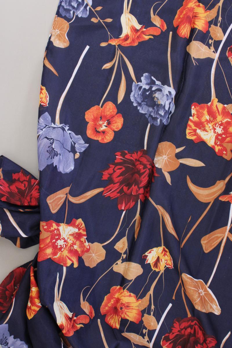 Tuch mit Blumenmuster mehrfarbig aus Polyester