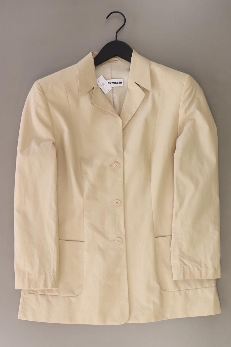 Gerry Weber Longblazer Gr. 38 Vintage creme aus Polyamid