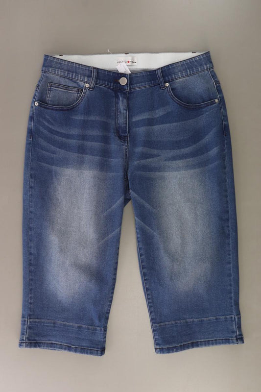 Helena Vera 3/4 Jeans Gr. 46 blau aus Baumwolle