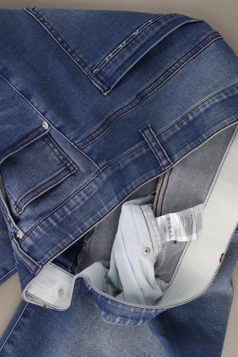 Helena Vera 3/4 Jeans Gr. 46 blau aus Baumwolle