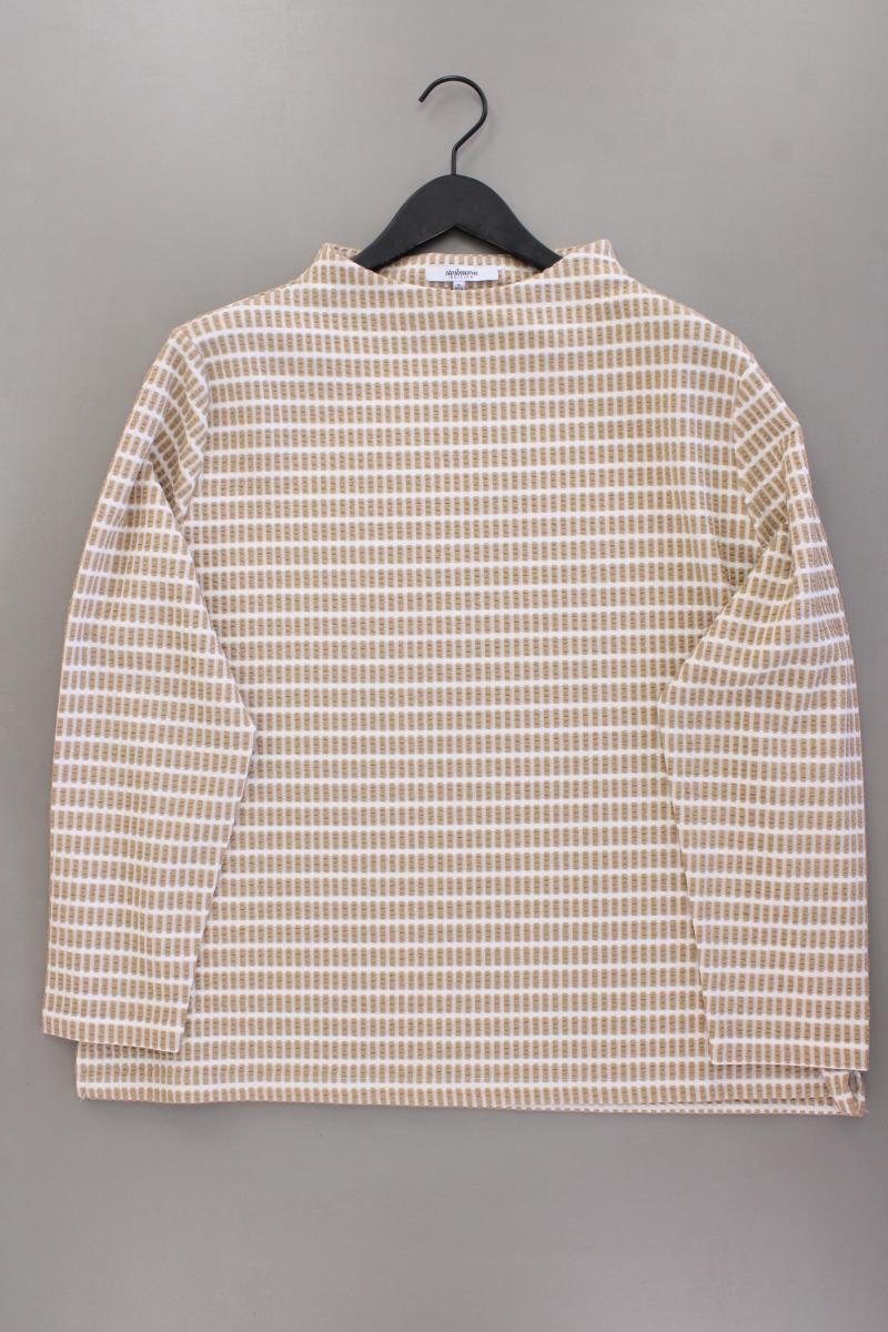 Steilmann Langarmpullover Gr. 48/50 neuwertig braun aus Polyester