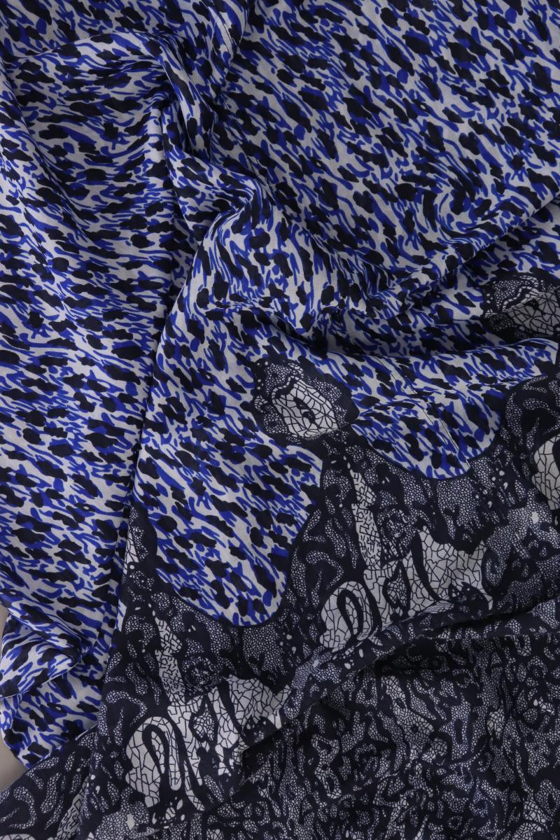 Pieces Schal blau