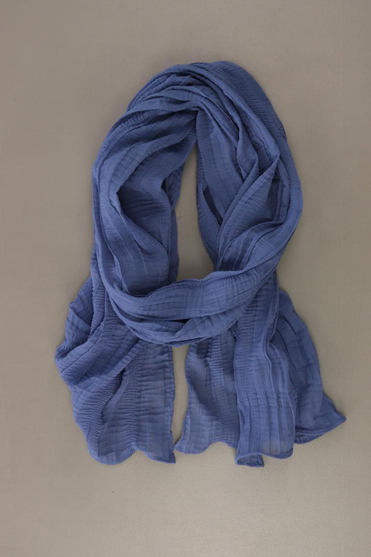 Schal blau