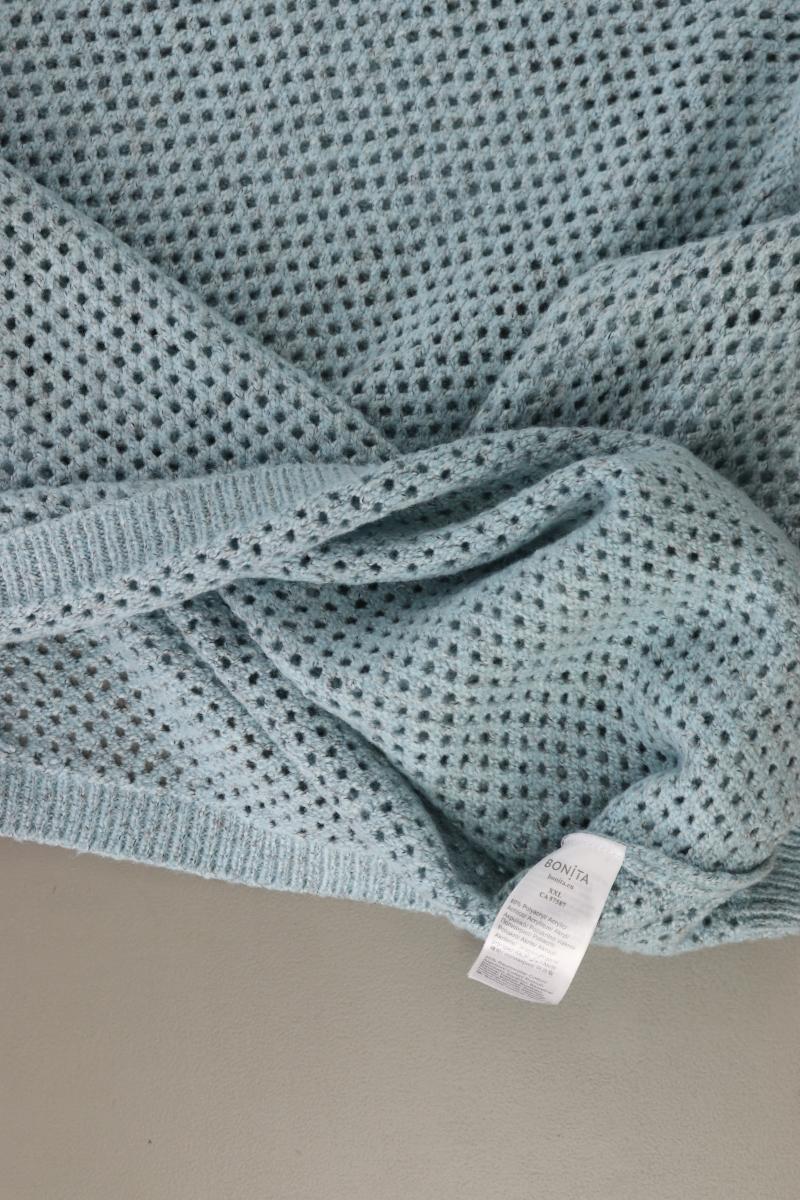Bonita Langarmpullover Gr. XXL blau aus Polyacryl