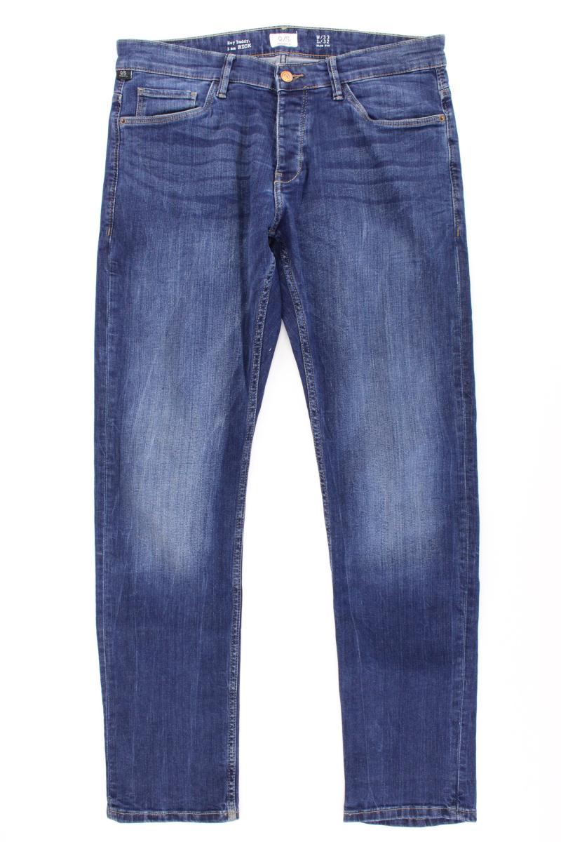 QS by s.Oliver Slim Jeans für Herren Gr. W33/L32 blau