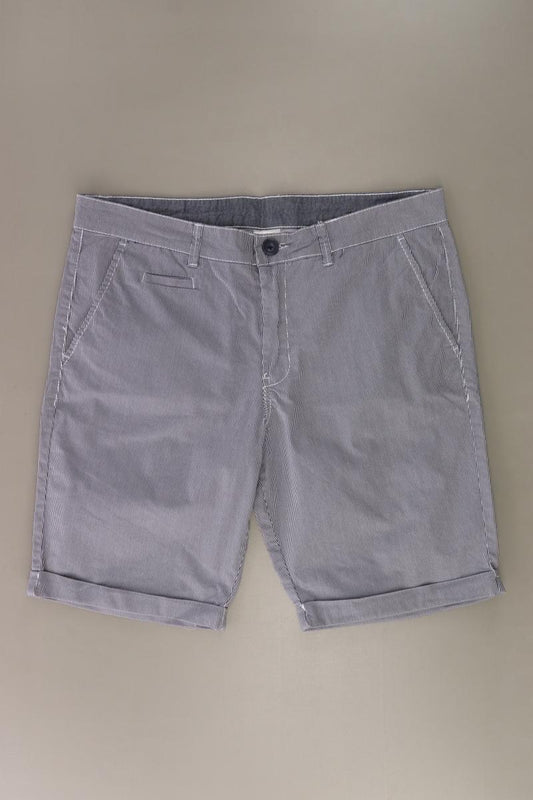 Straight Up Shorts für Herren Gr. 50 gestreift blau aus Baumwolle