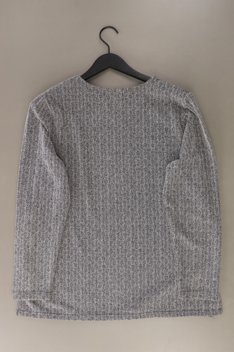 Himmelblau Feinstrickpullover Gr. 46 grau aus Polyester