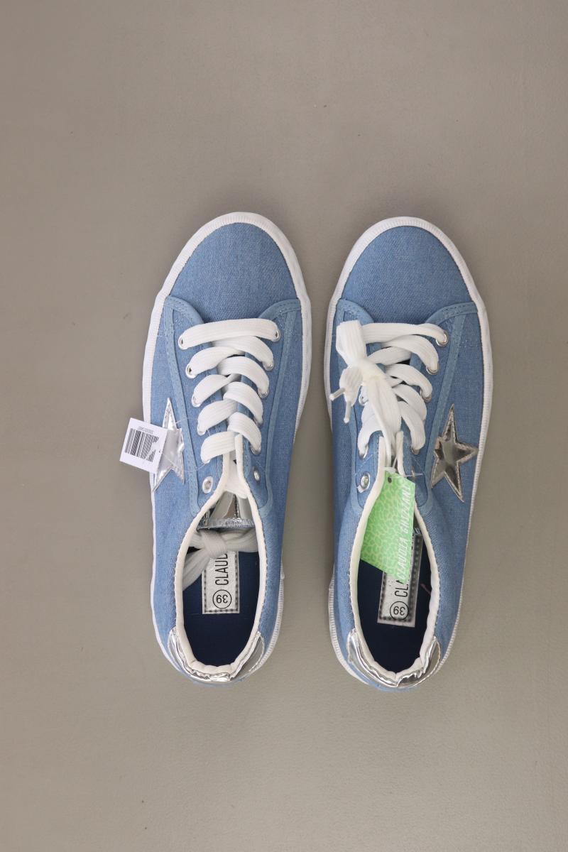 CLAUDIA GHIZZANI Sneaker Gr. 39 neu mit Etikett blau