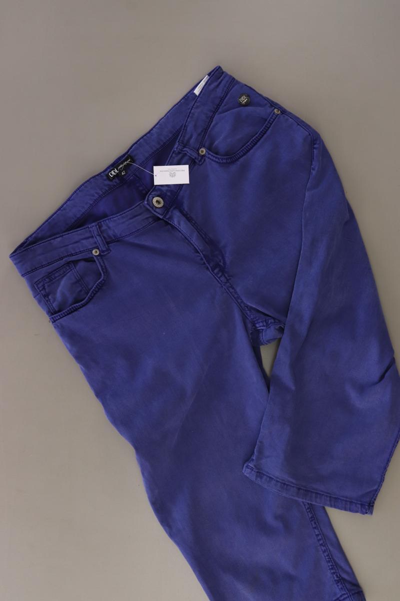 DIDI 3/4 Hose Gr. 42 blau aus Baumwolle