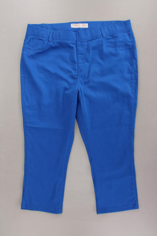 Simply Be Denim Stretchhose Gr. 48 blau aus Baumwolle