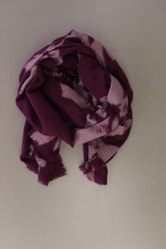 Schal mit Blumenmuster lila