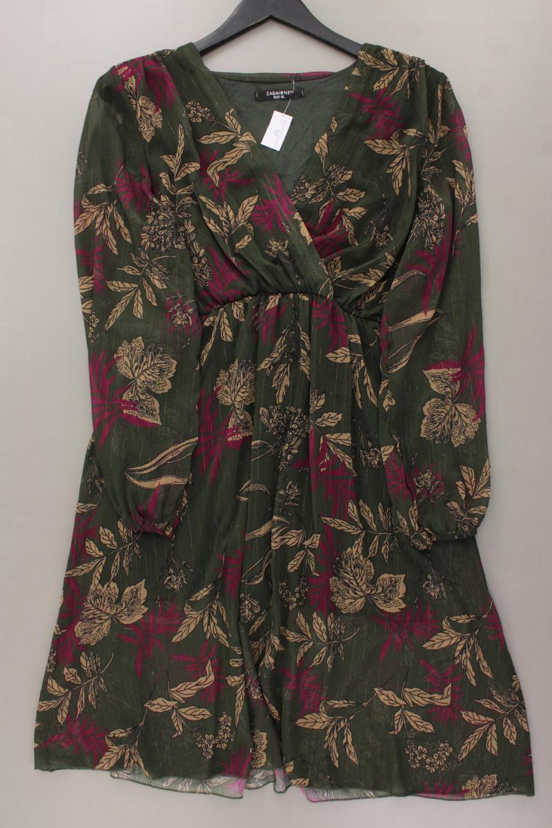 Zabaione Langarmkleid Gr. XL olivgrün