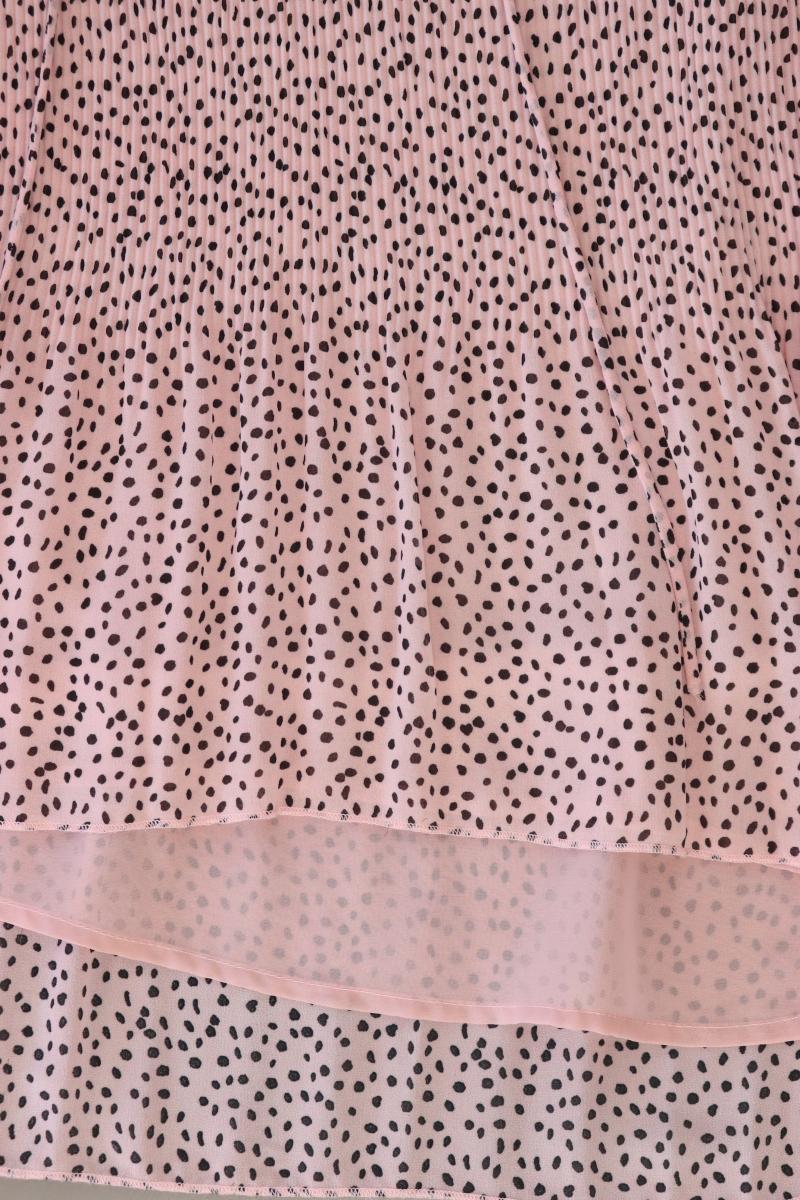 Reserved Langarmbluse Gr. 38 gepunktet rosa aus Polyester