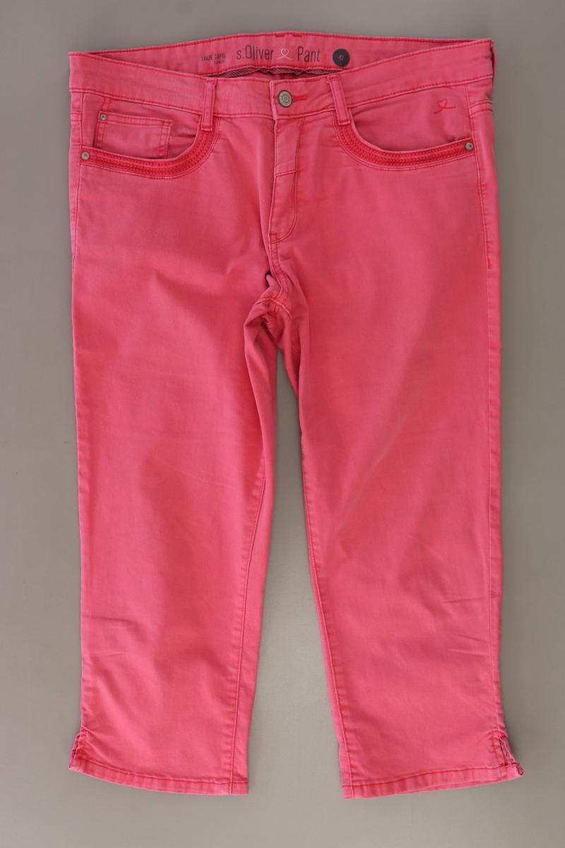 s.Oliver 7/8 Hose Gr. 42 pink aus Baumwolle