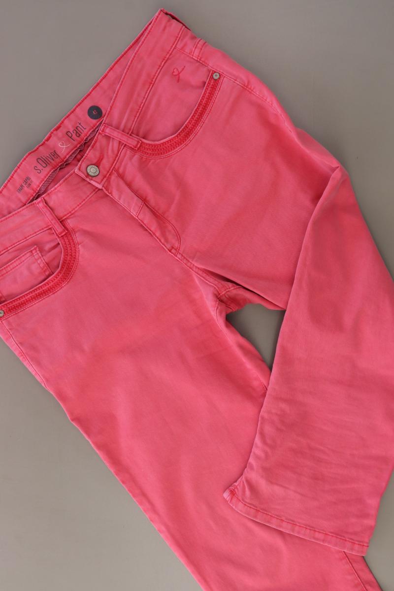 s.Oliver 7/8 Hose Gr. 42 pink aus Baumwolle