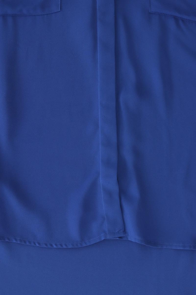 BC Best Connections Kurzarmbluse Gr. 44 blau aus Polyester