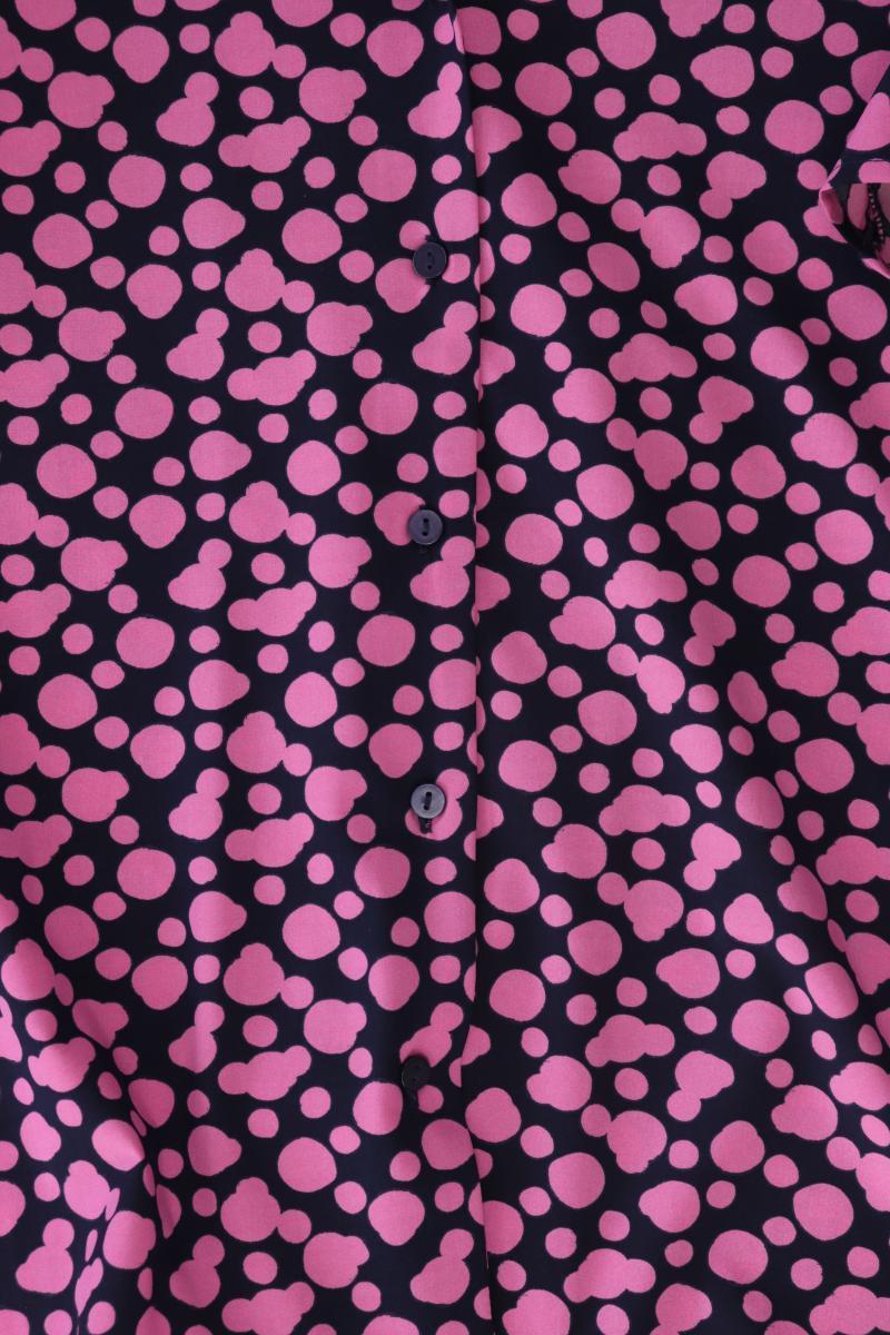 VA Milano Bluse mit Wolkenmuster Gr. L Kurzarm pink