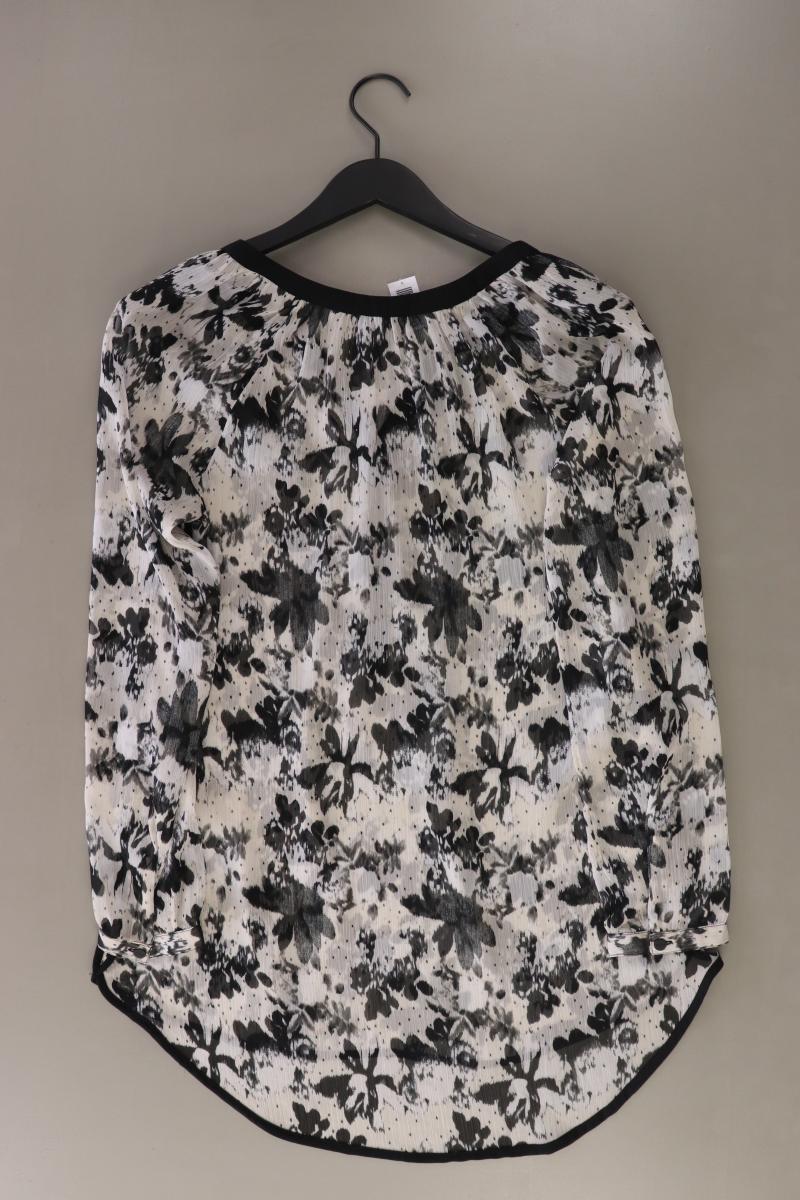 Street One Langarmbluse Gr. 38 mit Blumenmuster neu mit Etikett grau