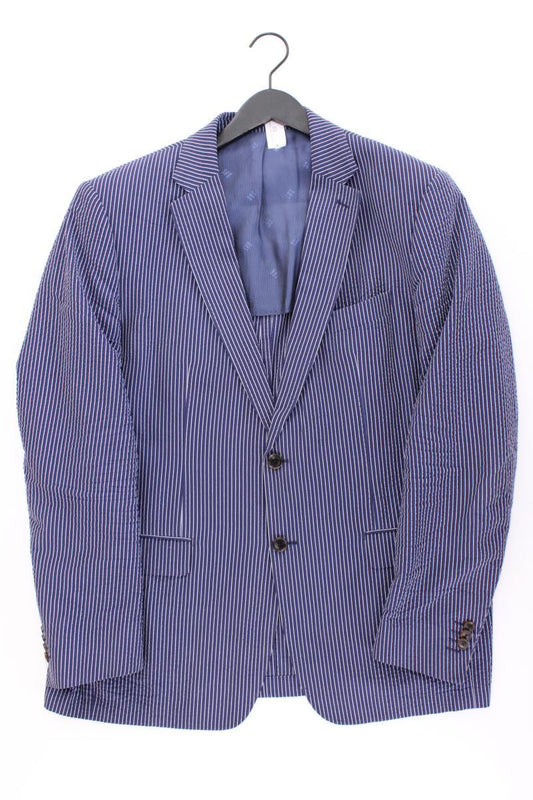 SØR Longsakko für Herren Gr. 56 gestreift blau aus Baumwolle