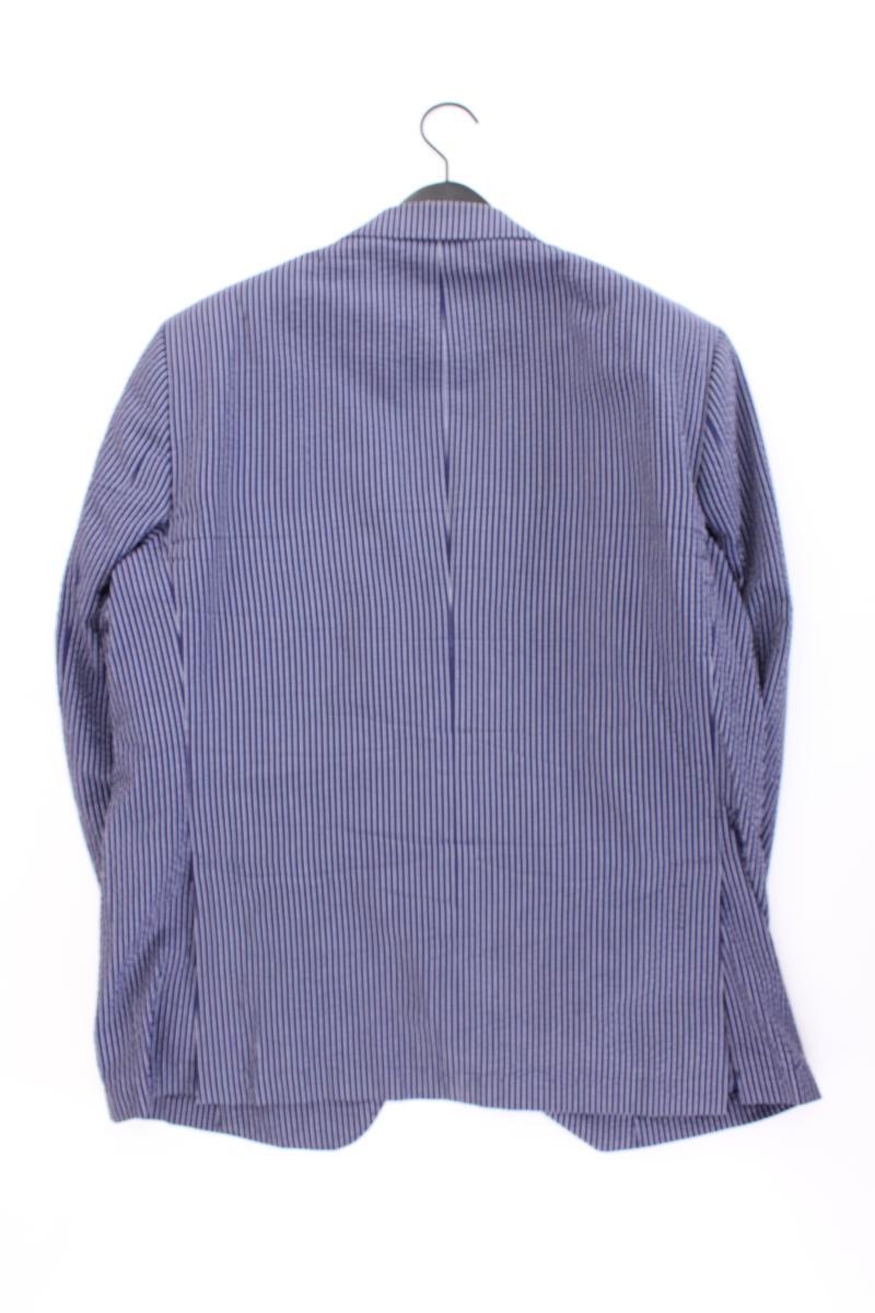 SØR Longsakko für Herren Gr. 56 gestreift blau aus Baumwolle