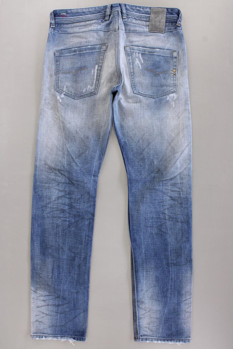 Diesel Straight Jeans für Herren Gr. W31/L32 blau aus Baumwolle