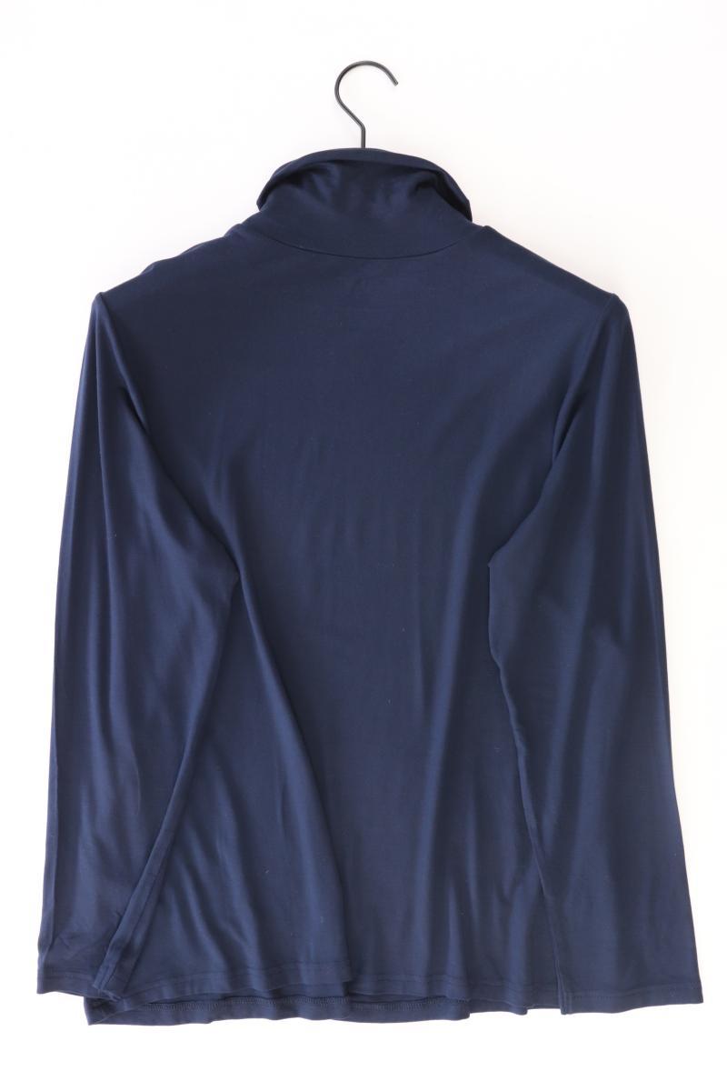 Judith Williams Rollkragenshirt Gr. 46 Langarm blau aus Modal