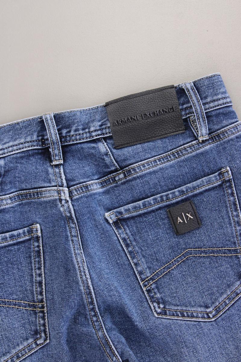 Armani Exchange Slim Jeans für Herren Gr. W30 blau aus Baumwolle