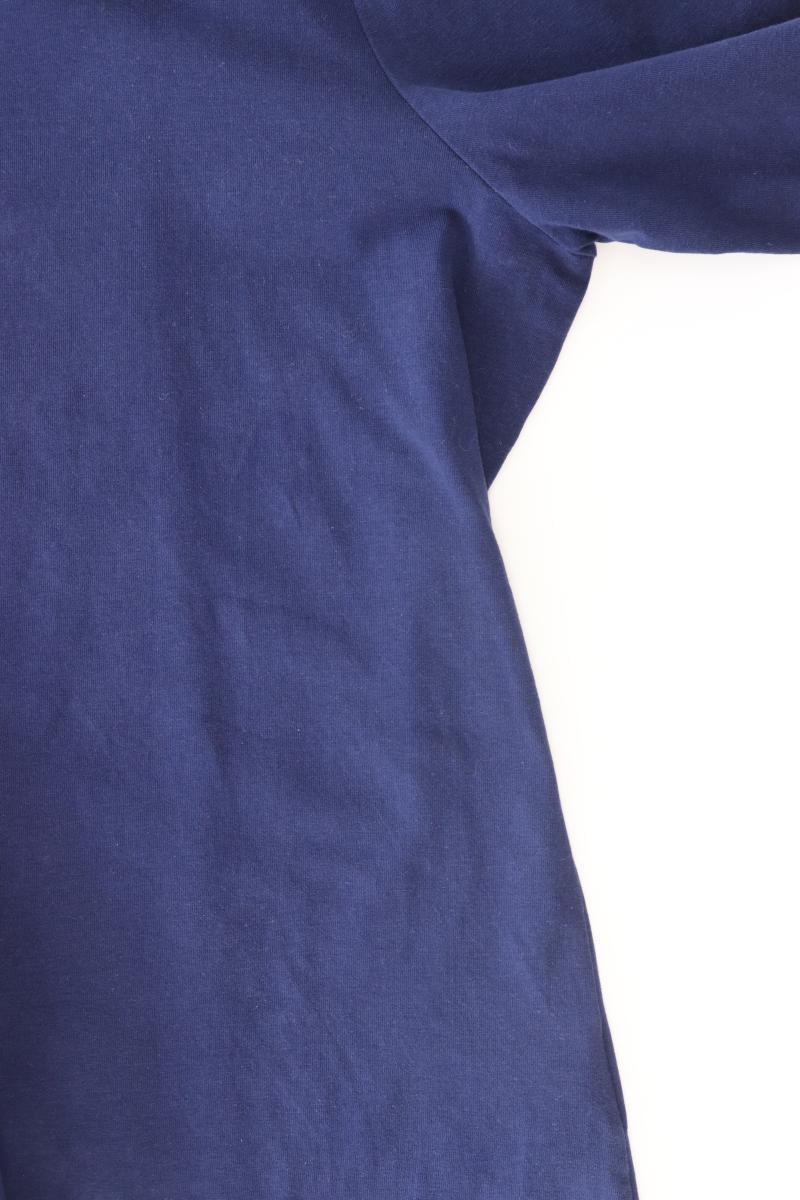 Helena Vera Oversize-Shirt Gr. 46 3/4 Ärmel blau aus Baumwolle