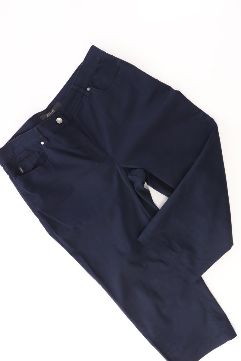 Zerres 7/8 Hose für Herren Gr. 44 blau aus Baumwolle
