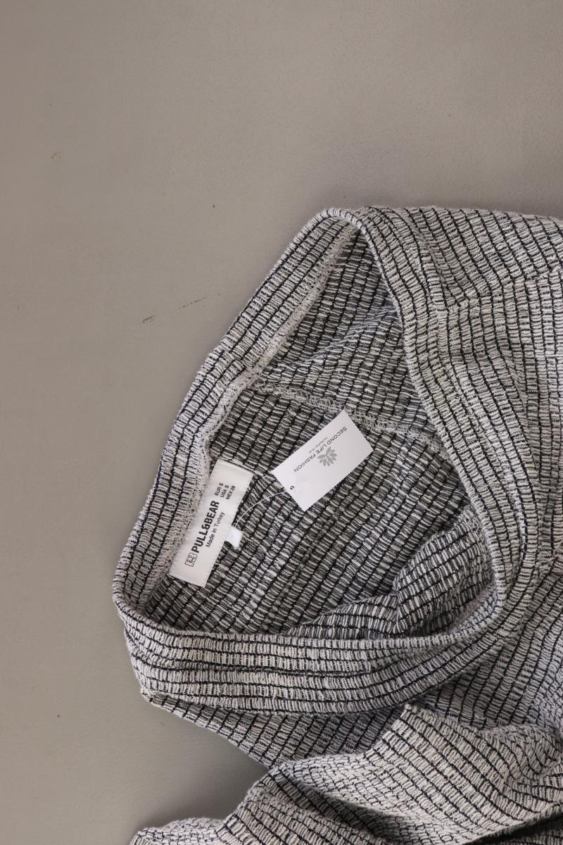 Pull&Bear Stretchhose Gr. S grau aus Baumwolle