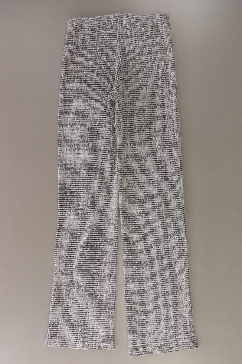 Pull&Bear Stretchhose Gr. S grau aus Baumwolle