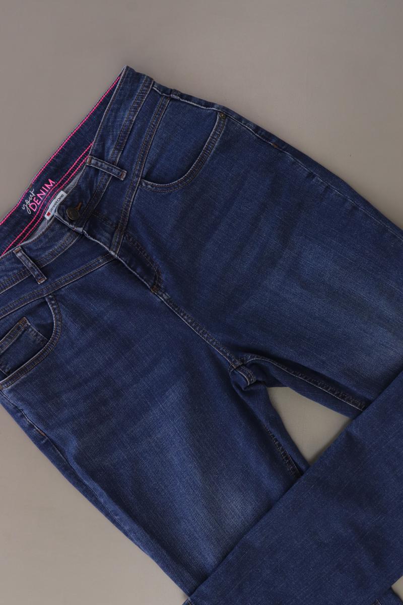 Street One Straight Jeans Gr. W34/L30 blau aus Baumwolle
