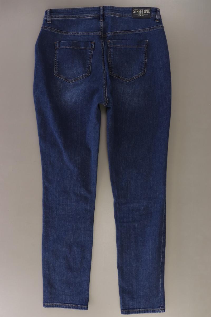 Street One Straight Jeans Gr. W34/L30 blau aus Baumwolle
