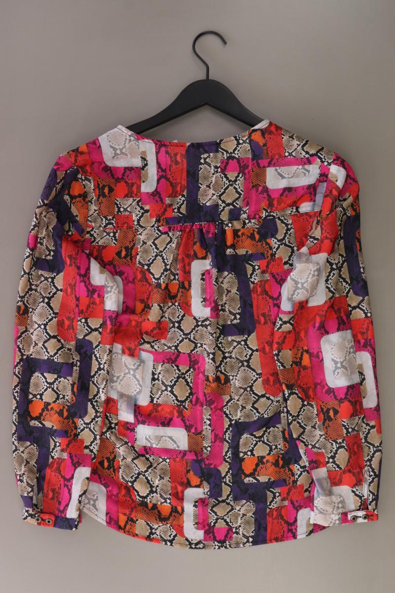 Dine n Dance Langarmbluse Gr. 38 mit Tierdruck mehrfarbig aus Polyester