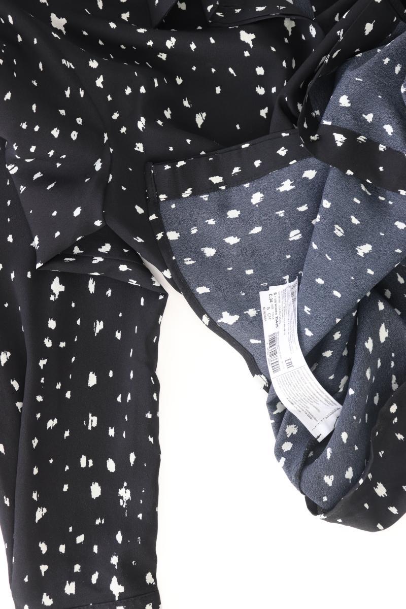 Mango Langarmbluse Gr. S schwarz aus Polyester