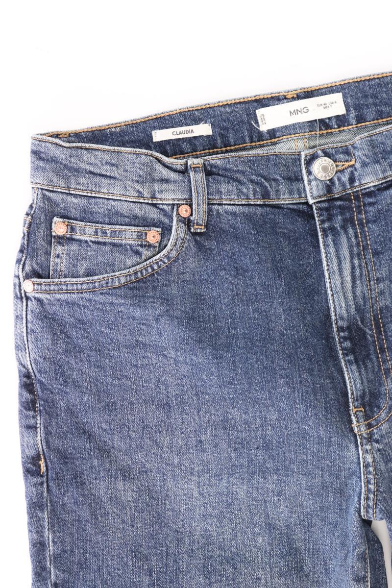 Mango Mom Jeans Gr. 40 Modell Claudia blau aus Baumwolle