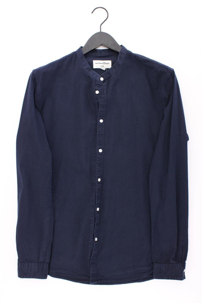 Tom Tailor (Denim) Langarmhemd für Herren Gr. L blau