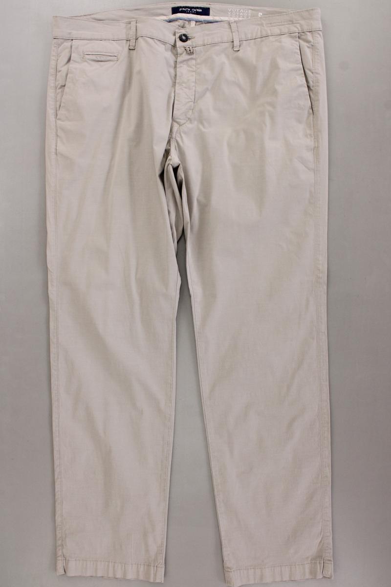 Pierre Cardin Hose für Herren Gr. W42/L32 creme aus Baumwolle
