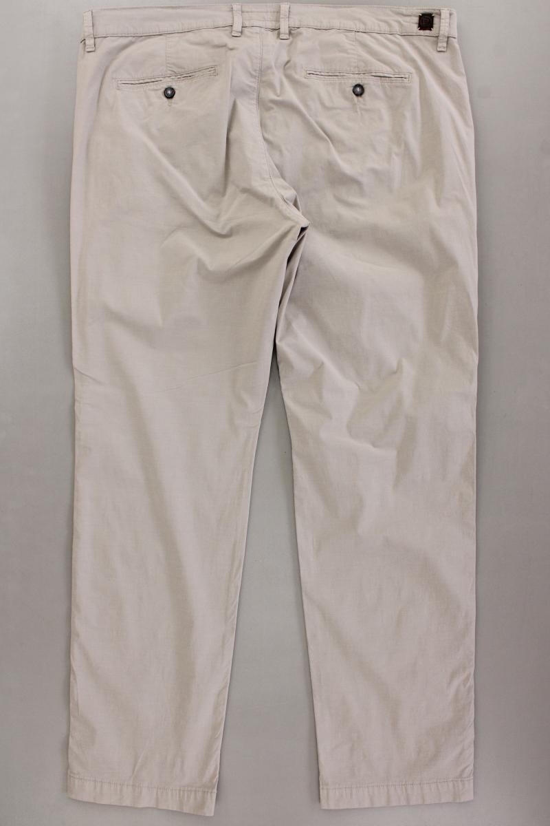Pierre Cardin Hose für Herren Gr. W42/L32 creme aus Baumwolle