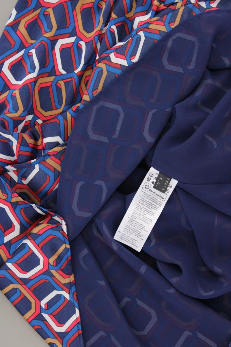 Esprit Langarmkleid Gr. 36 geometrisches Muster mehrfarbig aus Polyester