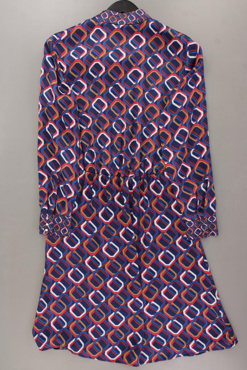 Esprit Langarmkleid Gr. 36 geometrisches Muster mehrfarbig aus Polyester