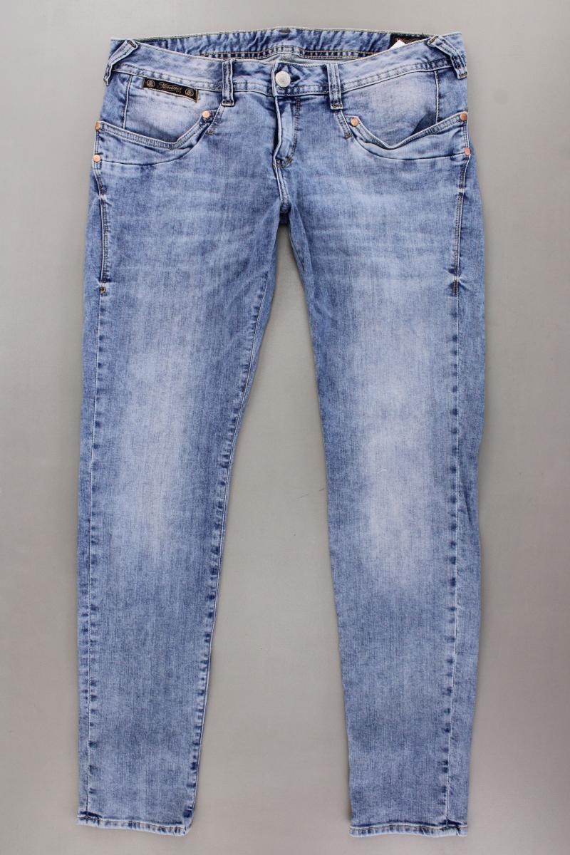 Herrlicher Skinny Jeans Gr. W32/L32 blau aus Baumwolle