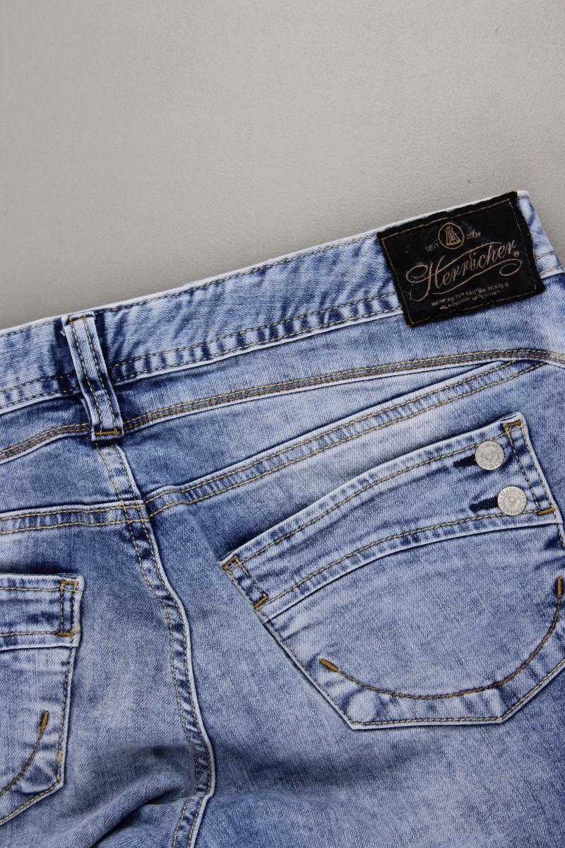 Herrlicher Skinny Jeans Gr. W32/L32 blau aus Baumwolle